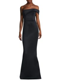 Black Halo Off The Shoulder Gown at Saks Fifth Avenue